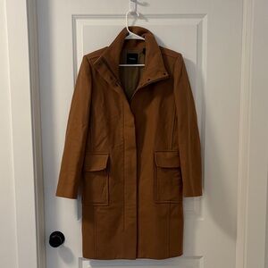 Theory Brown Trench Coat